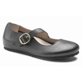 Ballerina Birkenstock Tracy black, Natural Leather