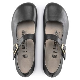 Ballerina Birkenstock Tracy black, Natural Leather