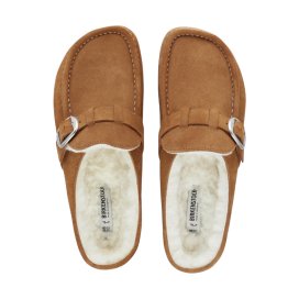 Buckley Women Shearling tea, Suede Leather