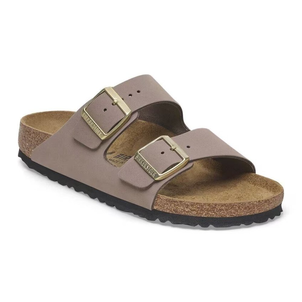 Sandalo Birkenstock Arizona faded purple, Nubuck Leather