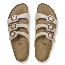 Sandalo Birkenstock Florida graceful pearl white, Birko Flor