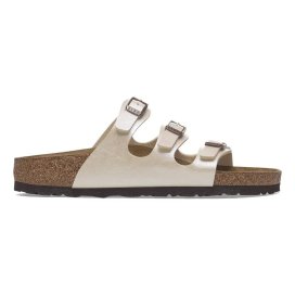 Sandalo Birkenstock Florida graceful pearl white, Birko Flor