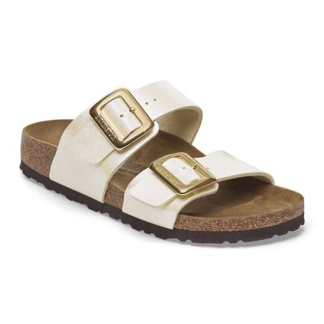 Sandalo Birkenstock Sydney CB graceful pearl white, Birko Flor