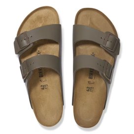 Sandalo Birkenstock Arizona concrete gray, Natural Leather