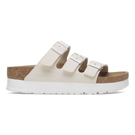 Sandalo Birkenstock Florida Platform eggshell vegan