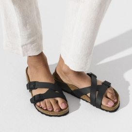 Sandalo Birkenstock Yao Balance black, Birko Flor