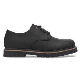 Birkenstock Stringata Uomo Highwood Lace Low Men black, Oiled Leather