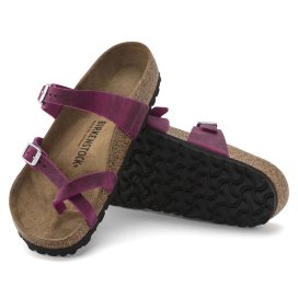 Birkenstock Sandalo Mayari festival fuchsia, Oiled Leather