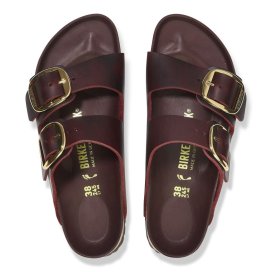 Birkenstock Sandalo Donna Arizona Big Buckle zinfandel, Oiled Leather