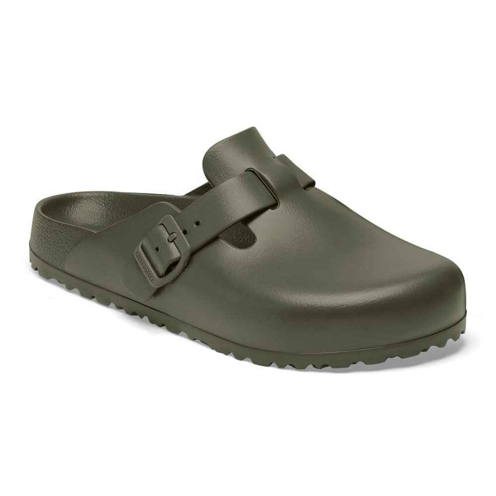 Birkenstock Clog Donna Boston EVA khaki