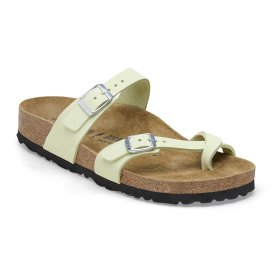 Birkenstock Infradito Donna Mayari Nabuck Faded Lime