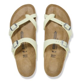 Birkenstock Infradito Donna Mayari Nabuck Faded Lime