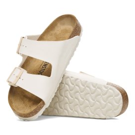 Birkenstock Sandalo Donna Arizona Birko Flor Eggshell