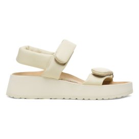 Birkenstock Sandalo Donna Theda Exquisite ecru, Natural Leather