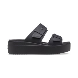 Brooklyn Buckle Low Wedge - CROCS