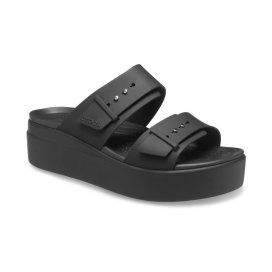 Brooklyn Buckle Low Wedge - CROCS