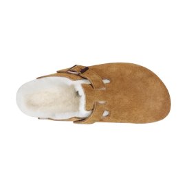 Boston Shearling mink, Suede Leather