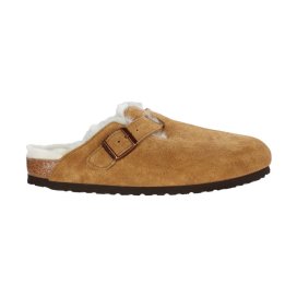 Boston Shearling mink, Suede Leather