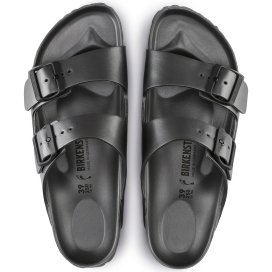 Birkenstock Sandalo in Gomma Arizona EVA metallic anthracite