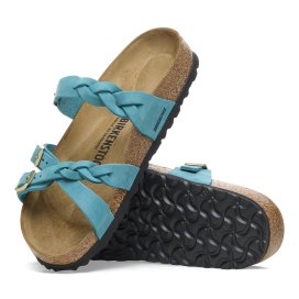 Birkenstock Sandalo Franca Braided biscay bay, Oiled Leather