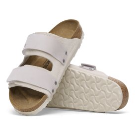 Birkenstock Sandalo Uji antique white, Suede Leather/Nubuck