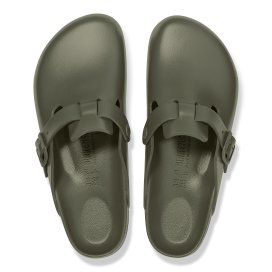 Birkenstock Clogs in Gomma Boston EVA Khaki