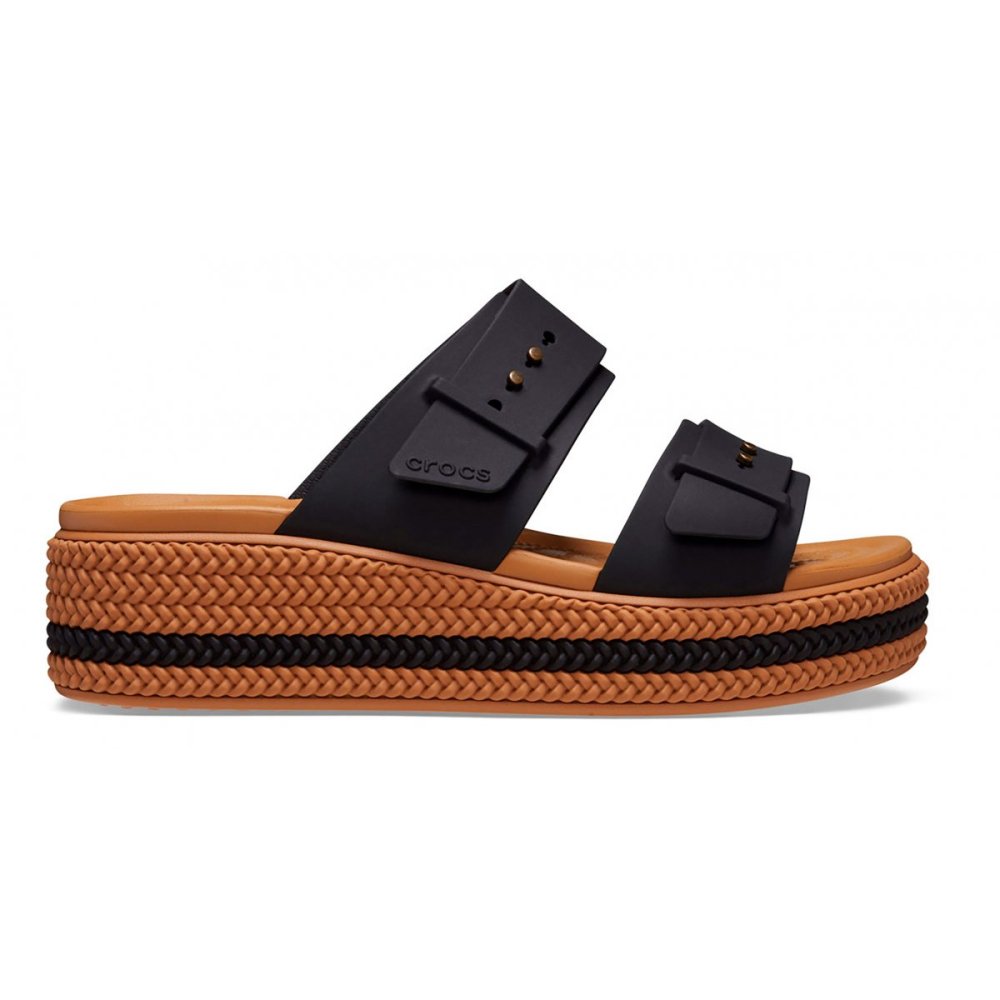 Sandalo Crocs Donna Brooklyn Woven Buckle