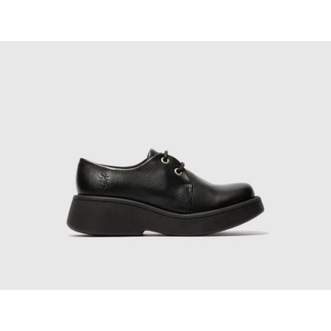 Stringata Fly London MEZI156FLY Black, Leather