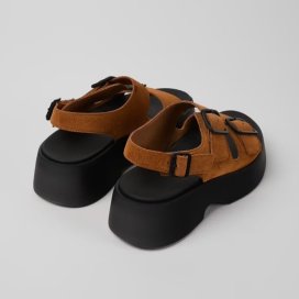 Camper Tasha Sandalo da donna in pelle nabuk