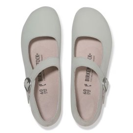 Ballerina Birkenstock Tracy pure sage, Nubuck Leather