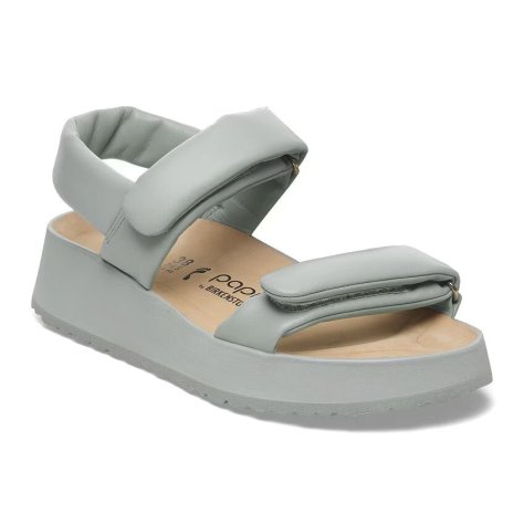 Birkenstock Sandalo Donna Theda Exquisite pure sage, Natural Leather Birkenstock Sandalo Donna Theda Exquisite pure sage, Natural Leather