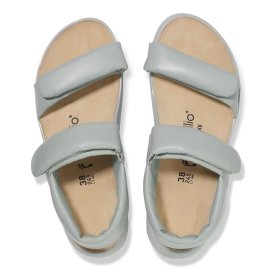 Birkenstock Sandalo Donna Theda Exquisite pure sage, Natural Leather