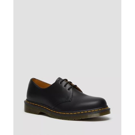 Dr. Martens Scarpe Oxford 1461 in pelle Smooth Nera