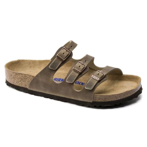 Birkenstock Sandalo Donna Florida SFB tabacco brown, Oiled Leather Birkenstock Sandalo Donna Florida SFB tabacco brown, Oiled Leather
