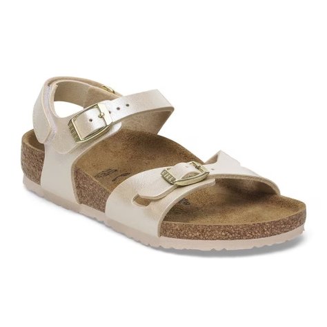 Birkenstock Sandalo Bambino Rio HL Kids graceful pearl white, Birko Flor Birkenstock Sandalo Bambino Rio HL Kids graceful pearl white, Birko Flor