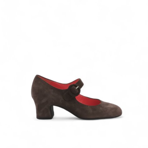 Pas de rouge Decolleté in pelle scamosciata Alfa Pas de rouge Decolleté in pelle scamosciata Alfa