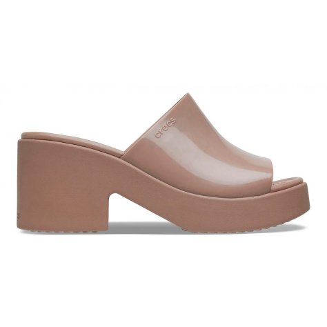 Sandalo Crocs Donna Brooklyn Sld High Shine Heel W Sandalo Crocs Donna Brooklyn Sld High Shine Heel W
