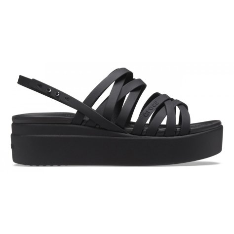Sandalo Crocs Donna Brooklyn Strappy Low Wedge Sandalo Crocs Donna Brooklyn Strappy Low Wedge