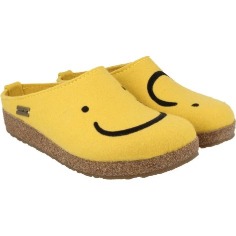 Haflinger Pantofola Unisex Smile in lana Haflinger Pantofola Unisex Smile in lana