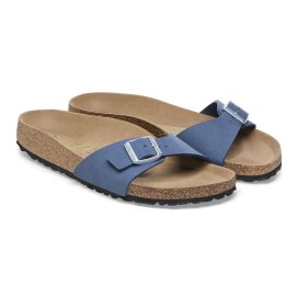 Birkenstock Sandalo Donna Madrid elemental blue veg, Synthetics