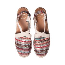 Toni Pons Espadrillas con zeppa media in tessuto multicolore - TERRA-CH