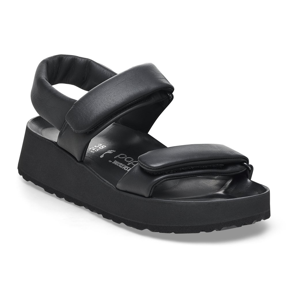 Birkenstock Sandalo Donna Theda Exquisite black, Natural Leather