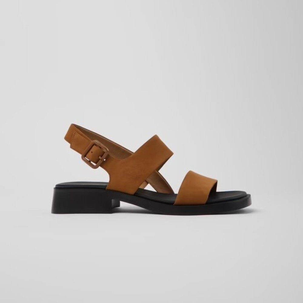 Camper Dana Sandalo da donna con due cinturini in pelle