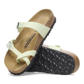 Birkenstock Infradito Donna Mayari Nabuck Faded Lime