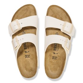 Birkenstock Sandalo Donna Arizona Birko Flor Eggshell