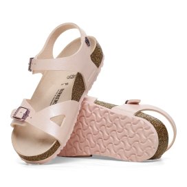 Birkenstock Sandal Rio Kids graceful light rose, Birko Flor