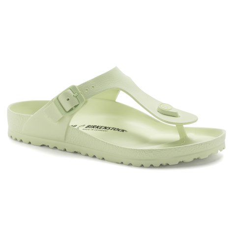 Birkenstock Sandalo Unisex Gizeh EVA faded lime, EVA