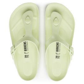 Birkenstock Sandalo Unisex Gizeh EVA faded lime, EVA