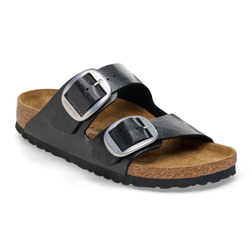 Birkenstock Sandalo Donna Arizona Big Buckle Birko Flor Graceful Licorice