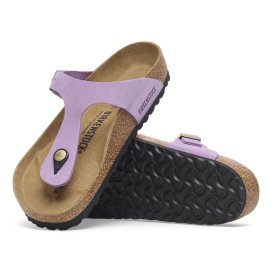 Birkenstock Sandalo Donna Gizeh crocus, Nubuck Leather